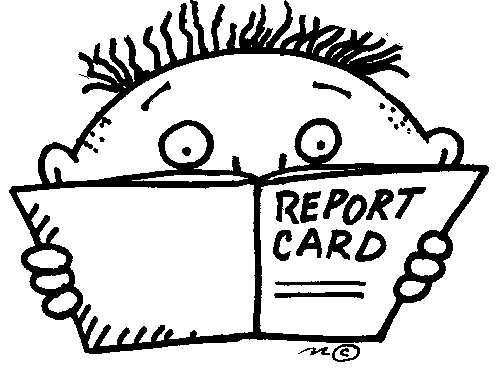 when the report card sucks
