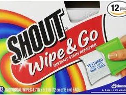 Shout wipe & go